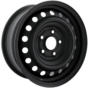 Envy Wheels – NX4 STEEL WHEEL – Black – 15″x6″ 42mm – All weather Wheels – NX45552